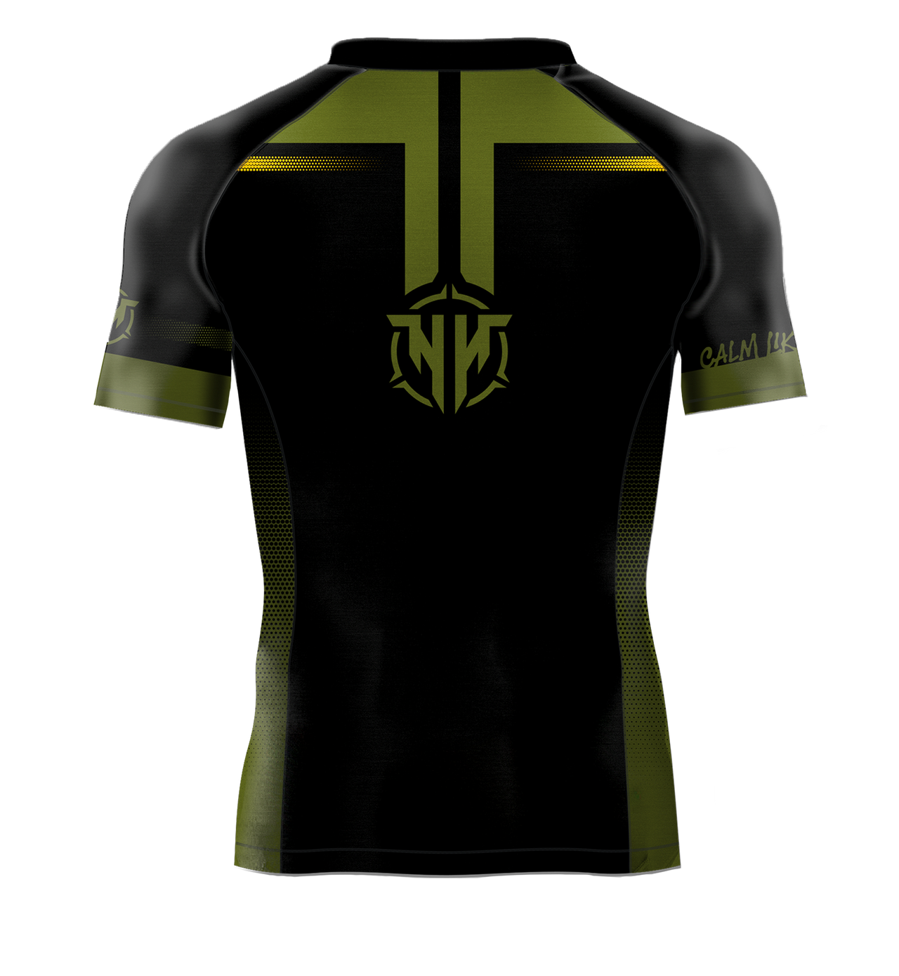 Calm Like A Bomb Rashguard - Green