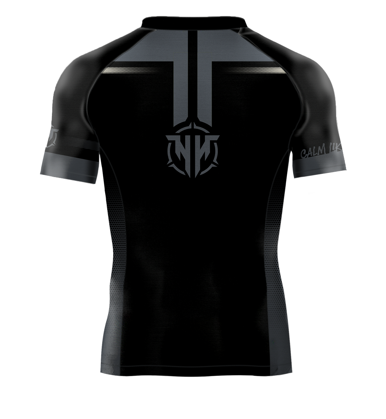 Calm Like A Bomb Rashguard - Grey