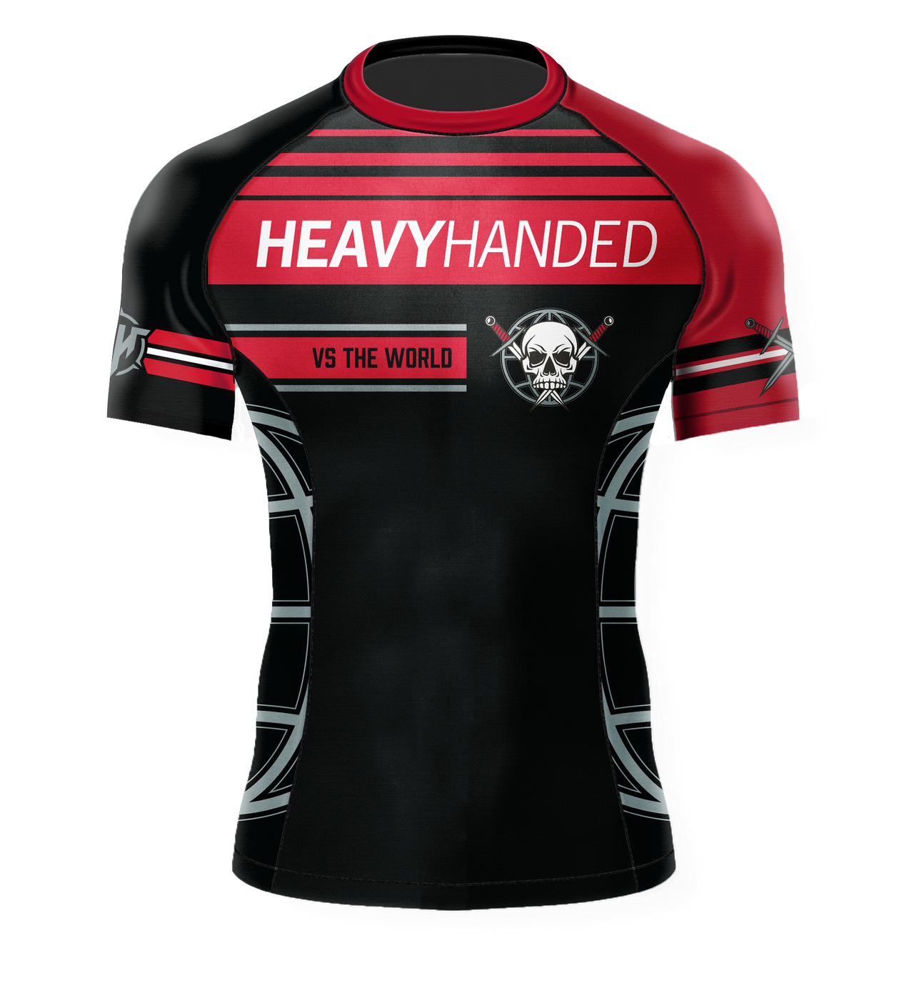 HH vs The World Rashguard - Black/Red