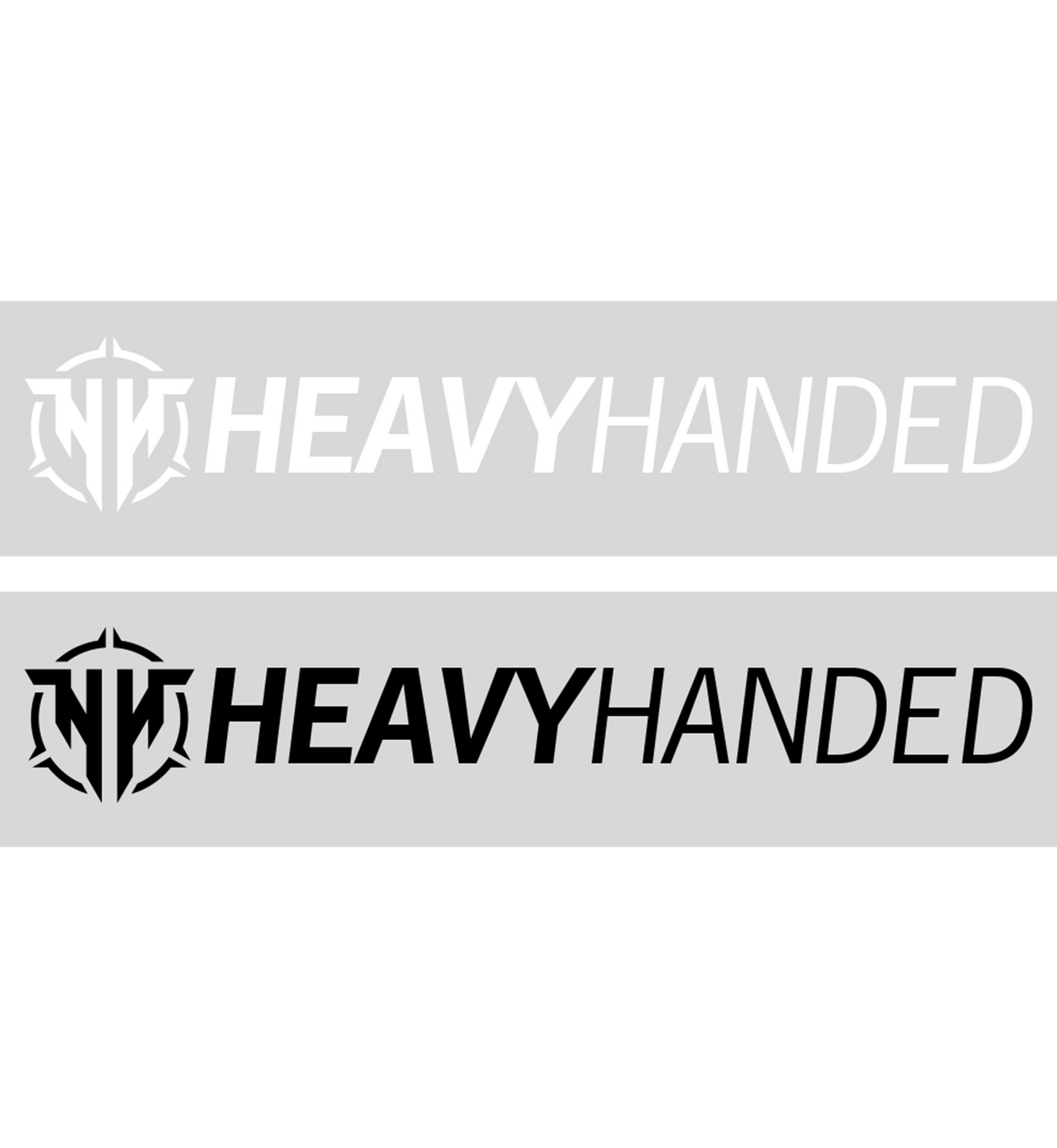 Heavy Handed Decal - 10"