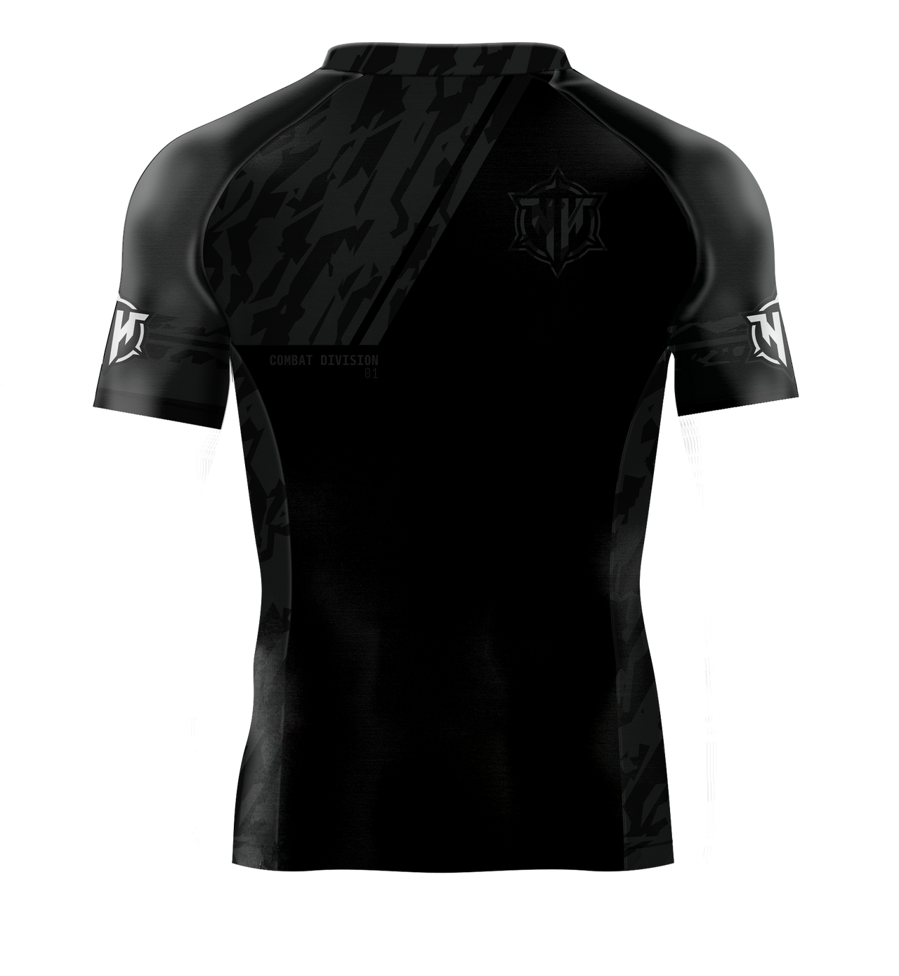 Combat Division Ranked Rashguard - Black