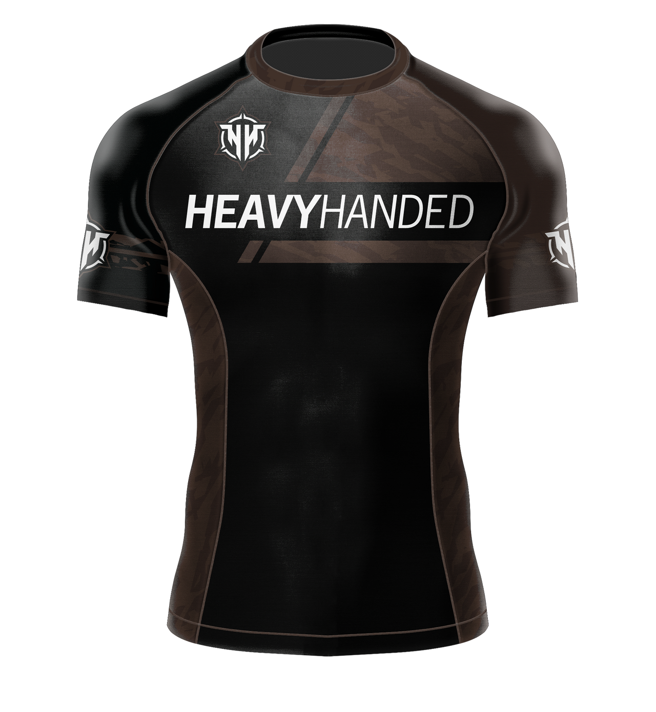 Combat Division Ranked Rashguard - Brown